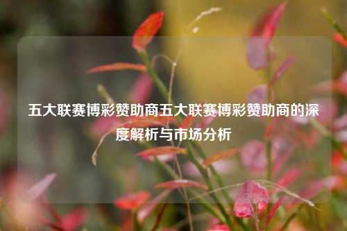 五大联赛博彩赞助商五大联赛博彩赞助商的深度解析与市场分析