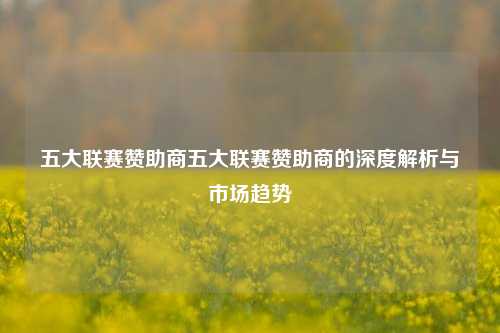 五大联赛赞助商五大联赛赞助商的深度解析与市场趋势