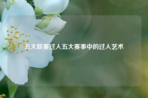 五大联赛过人五大赛事中的过人艺术