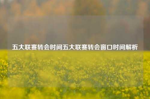 五大联赛转会时间五大联赛转会窗口时间解析