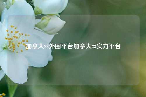 加拿大28外围平台加拿大28实力平台