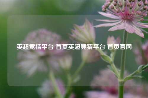 英超竞猜平台 首页英超竞猜平台 首页官网